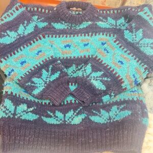 Cozy 100% Wool Knit Sweater